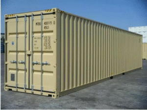 Container Dry 40 Pieds 1er Voyage