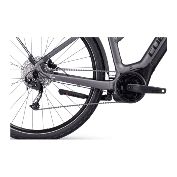 VTC Électrique Cube Nuride Hybrid Performance Allroad 625 TRAPEZ Gris 2023