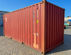 Container 20 pieds dernier voyage