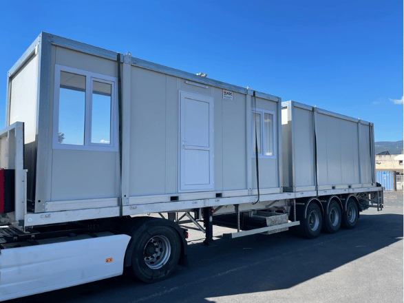 Container aménagé Complexe 29m² Duo