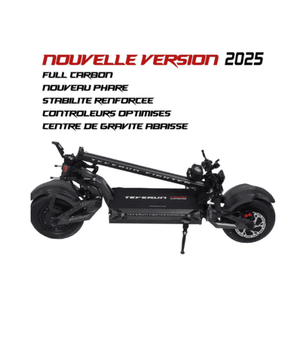 Trottinette Électrique Teverun 7260R V4 2025 : Puissante et Hyper Rapide