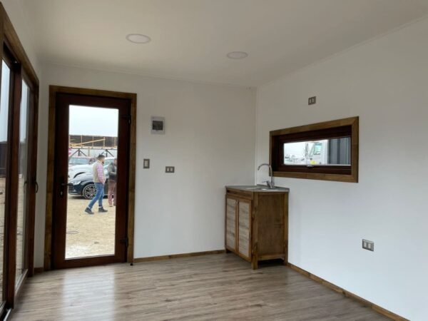 Studio container Valdivia 18m² – 6x3 m moderne et lumineux