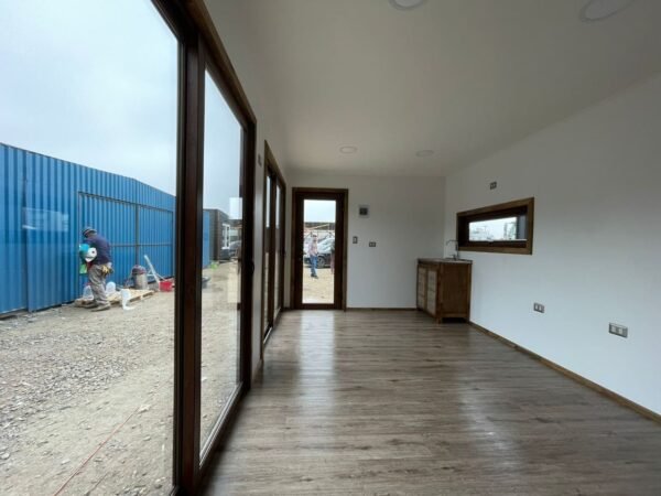Studio container Valdivia 18m² – 6x3 m moderne et lumineux