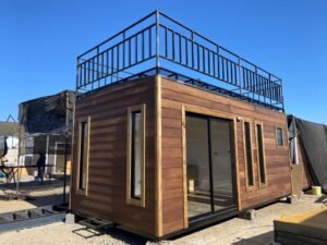 Caf&eacute;t&eacute;ria Container 18 m&sup2;